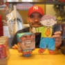 Flat Stanley meets Gusto Taco.