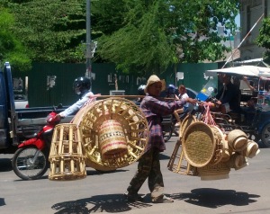 Basket Maker in Vientiane